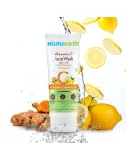 MamaEarth Vitamin C Face Wash With Vitamin C & Turmeric, 100ml For Skin Illumination